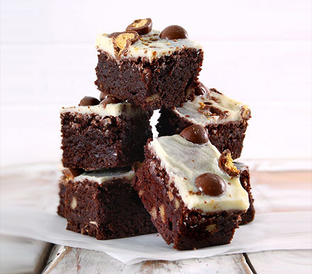 Crunchy Chocolate Brownies - 19.36oz/ 0.5kg