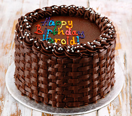 Red Velvet Chocolate Birthday Cake - 91.68oz/ 2.5kg