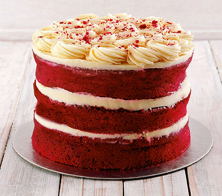 Naked Red Velvet Cake - 91.68oz/ 2.5kg