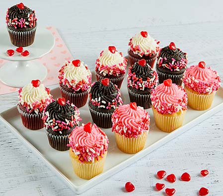 Valentines Day Mini Cupcakes