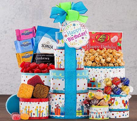 Make a Wish Birthday Gift Basket