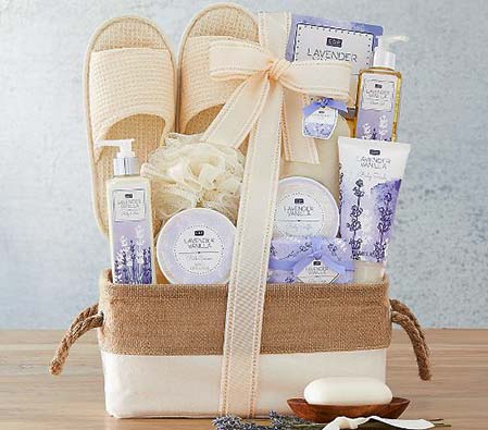 Cru De Provence Lavender Spa Gift Basket