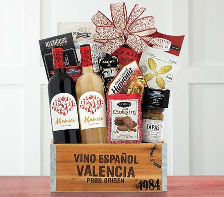 Abanico Spanish Red and White Wine Gift