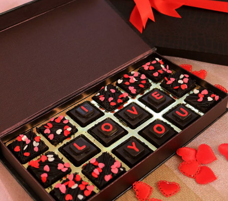 Box of Love You Chocolates