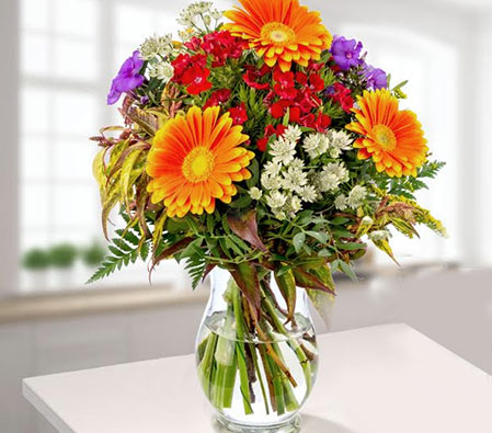 Colorful - Mixed Flower Bouquet