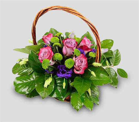 Basket of Dream - Mixed Flowers