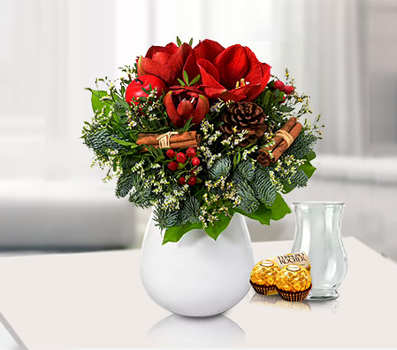 Celebrate Christmas - Flowers Bouquet