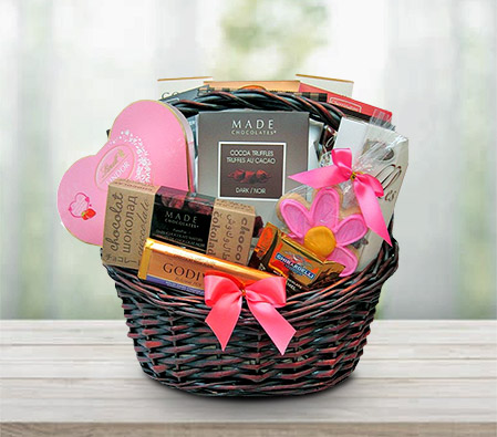 Simply Chocolate Gift Basket