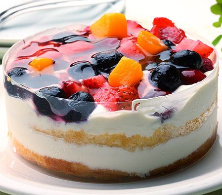 Celebrate With 4 Berries Torte Cake