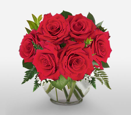 Sweet Heart <Br><span>6 Red Roses - Sale $10 Off</span>
