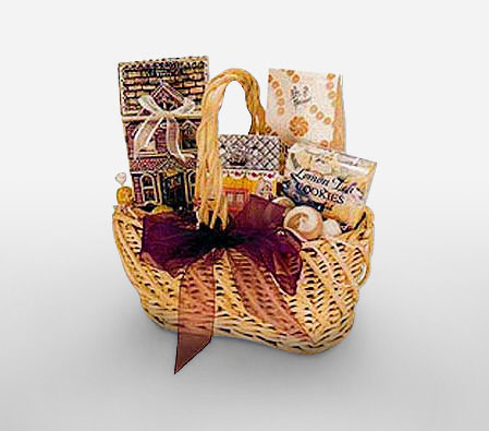 Basket Full Of Chocolates-Chocolate,Gourmet,Basket,Hamper