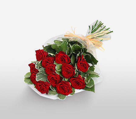 Heavenly Roses-Red,Rose,Bouquet