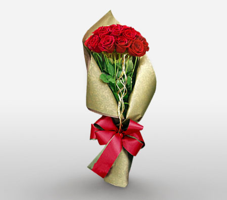 Jiuzhaigou Dreams <Br><span>Red Rose Bouquet - Sale $10 Off</span>