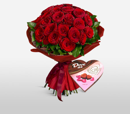 Emperors Extravagance-Red,Chocolate,Rose,Bouquet
