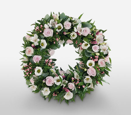 Eternal Peace-Wreath,Sympathy