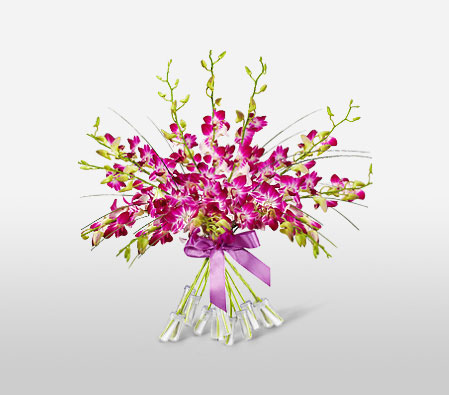 Orchid Magnificence-Pink,Orchid,Bouquet