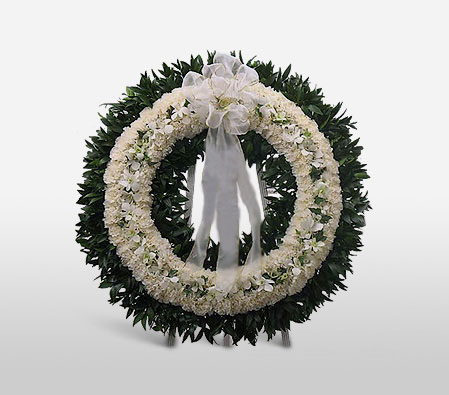 Fond Farewell-Wreath,Sympathy