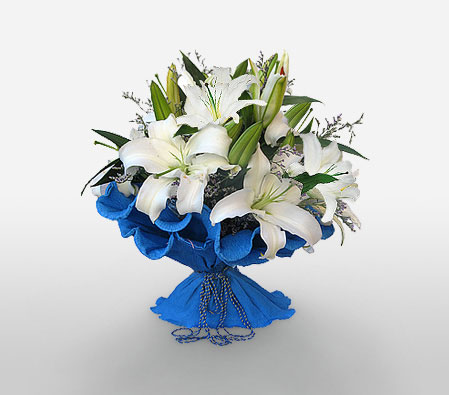Chic Jiangsu-White,Lily,Bouquet