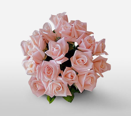 Perfectly Peachy Roses-Peach,Rose,Bouquet