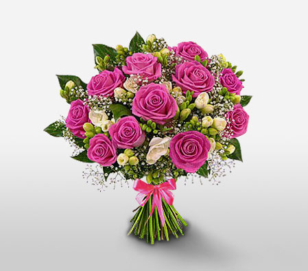 Empress Avenue-Pink,Rose,Bouquet