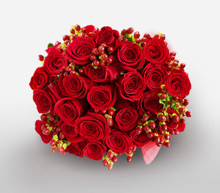Enchanting Love-Red,Rose,Arrangement,Bouquet