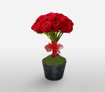 Elegance Imperiale-Red,Rose,Arrangement