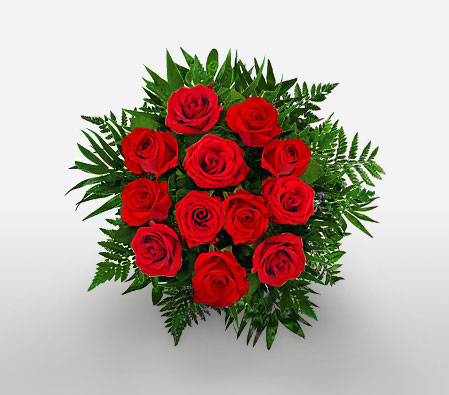 Sparkling Rubies-Red,Rose,Bouquet
