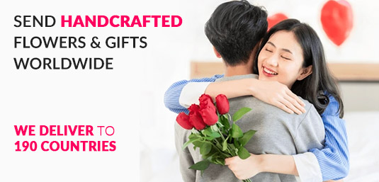 Send Handcrafted flowers and gifts in China