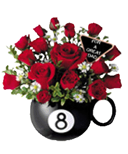 Eight Ball Roses